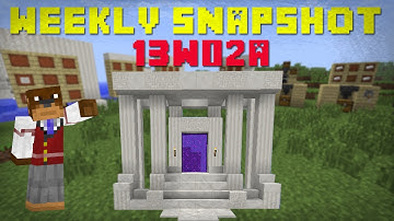 Minecraft Snapshot 13w02a - Quartz Blocks, TNT Carts, Mob Naming, New Texture System & MORE ! ! !