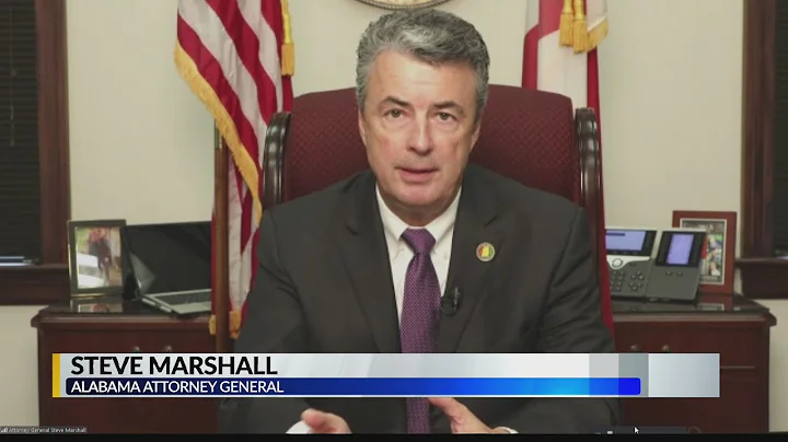 Alabama Attorney General Steve Marshall speaks on ...
