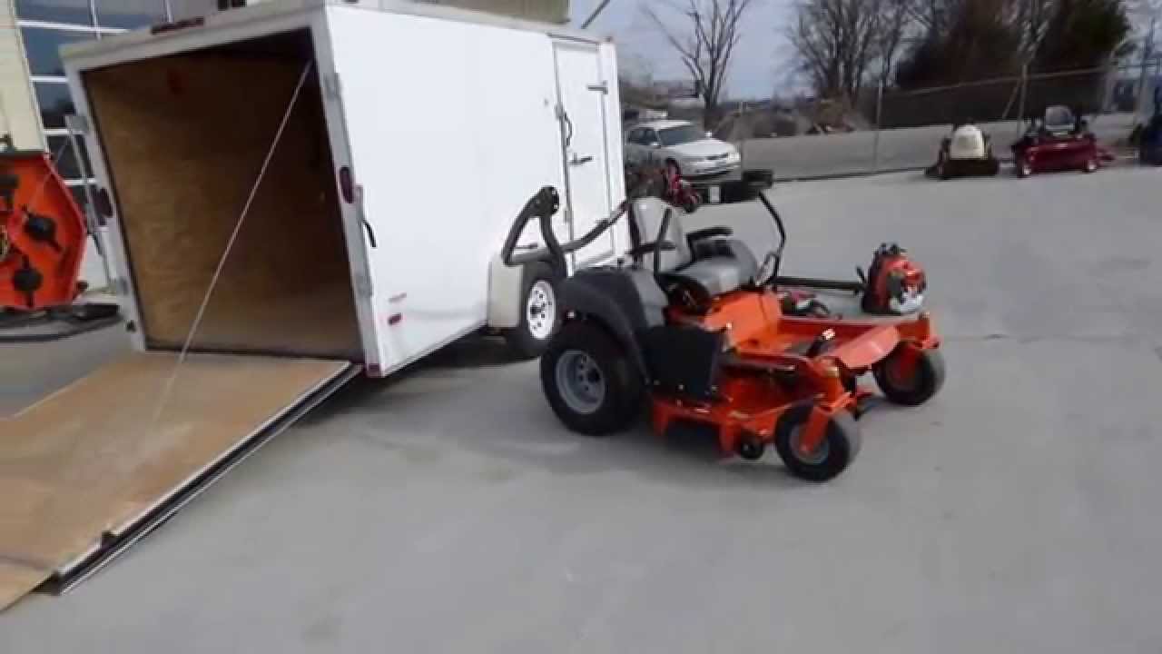 Husqvarna MZT52 22 HP Zero Turn Lawn Mower Equipment Enclosed Package