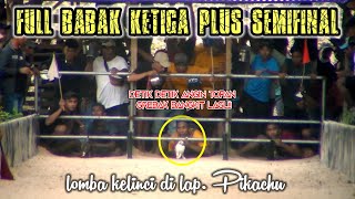 Lomba kerapan kelinci || Full babak ketiga plus semifinal..!!