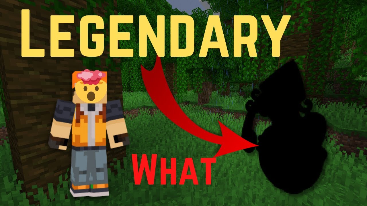 Finding a Legendary in Pixelmon | 
