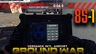 Tactical Nuke 59 kills without dying! with Killstreaks 85-1 Verdansk Intl. Airport Ground War COD MW