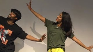 Marigold hook step | Sihi Jena Male | Sangeetha Sringeri Dance rehearsals