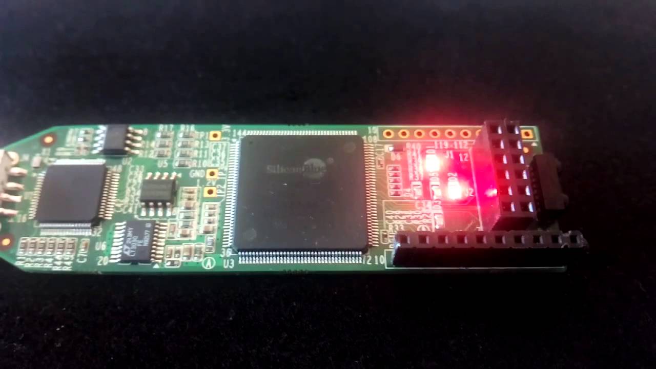 4-bit register with load in a iCEstick FPGA - YouTube