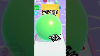 Ball Run 2048 Infinity Mode Endless Merge Rush #ballgameshub 😱🔥 #shorts