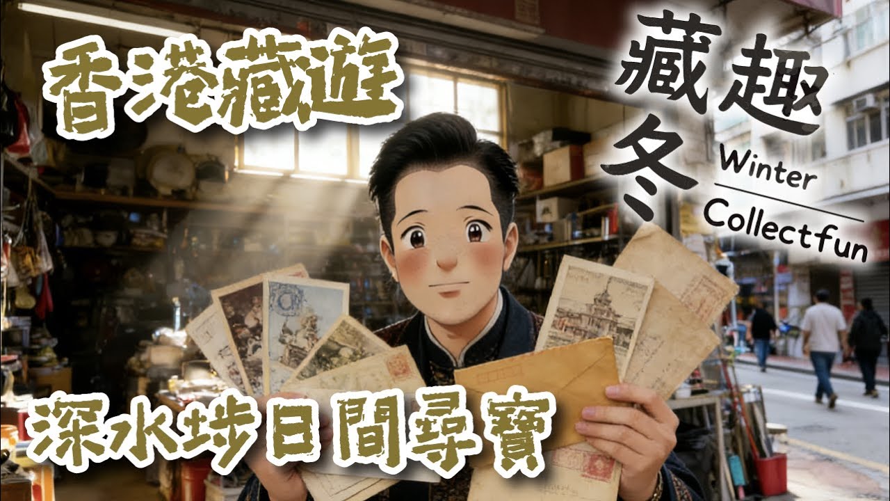 Ep37 【藏趣冬 Winter Collectfun】| 香港藏遊 深水埗二手店尋寶｜實體店 + 路邊攤雙城挖寶｜舊物雜貨淘貨攻略｜廣東話｜# 收藏 