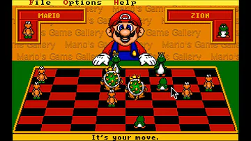 Mario's Game Gallery - Intro + Checkers