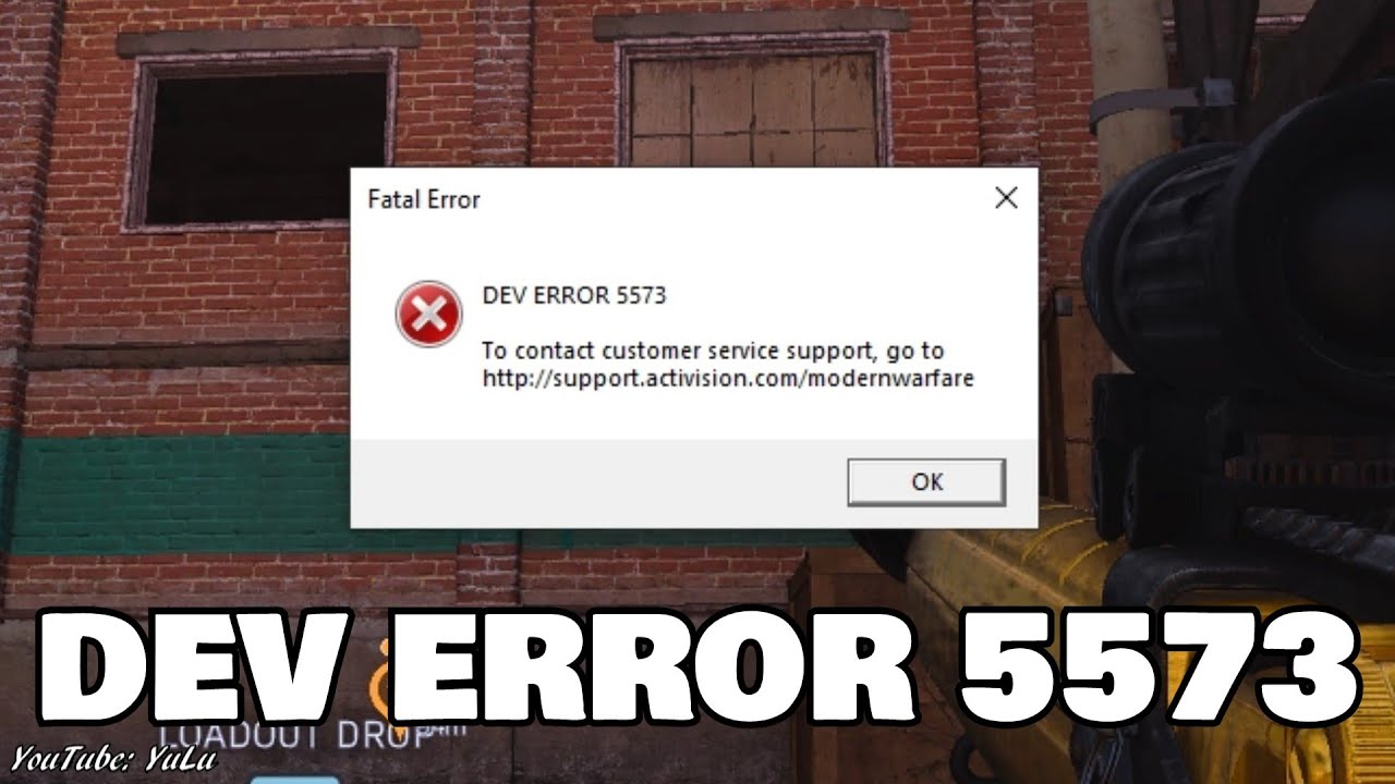*EASY FIX* DEV ERROR 5573 (Warzone)