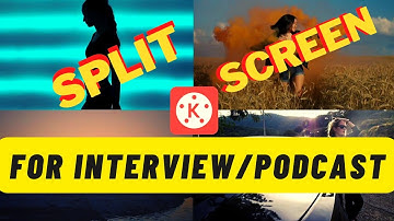 How to edit split screen video on android and Kinemaster
