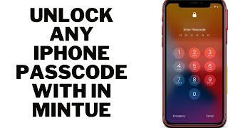 How to unlock any iphone passcode within minute ( without losing any data)