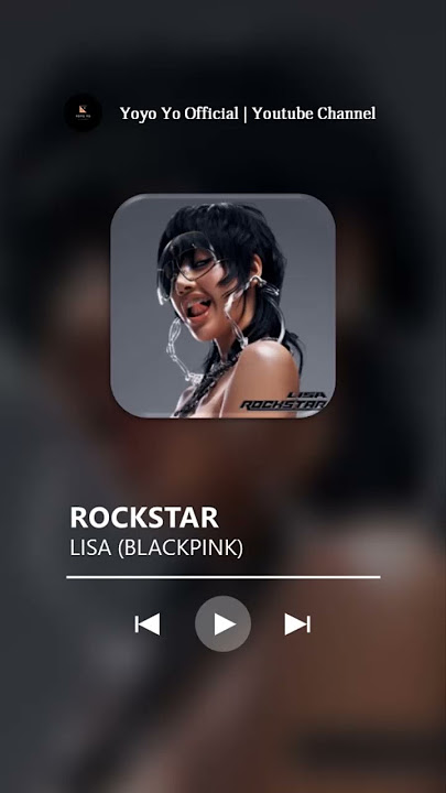 LISA (BLACKPINK) - Rockstar (Ringtone Cut)