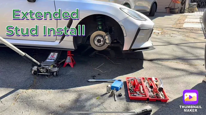 Installing Extended Wheel Studs | GR86