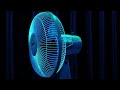 ►Oscillating Fan Noise, Stereo Video. Rotating Fan White Noise. ASMR Oscillating Fan for Sleeping