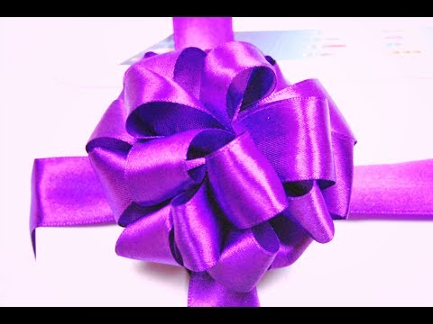 Как сделать ПОДАРОЧНЫЙ БАНТ / DIY Easy Gift Ribbon Bow / ✿ NataliDoma