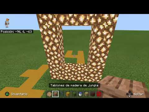 Como hacer un portal al cielo de minecraft (este portal no lleva al cielo de minecraft)