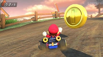 Mario Kart 8 - (Wii) Moo Moo Meadows A.i. slowdown