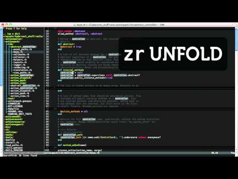 Vim searchfold plugin