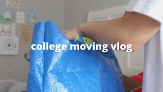 moving to college vlog: last minute bookstore runs, ikea trip, packing 📦