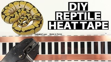 How To Install DIY Heat Tape For Reptiles - Benjamin