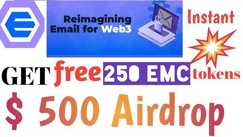 Ether mail Testnet Confirmed Airdrop | Get Free 250 EMC Tokens| EtherMail Tutorial.
