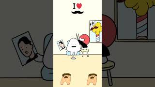 Plum made my mustache design, now I look like a hero #mustache #funnycartoon