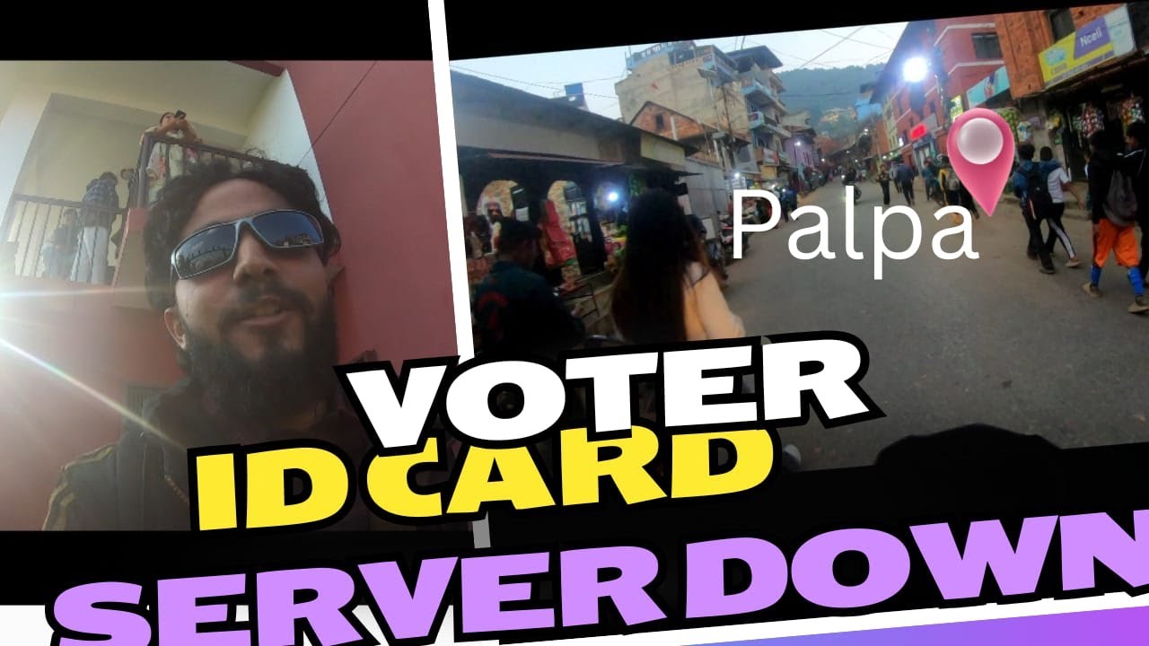 palpa ma voter id card banauna (late post )