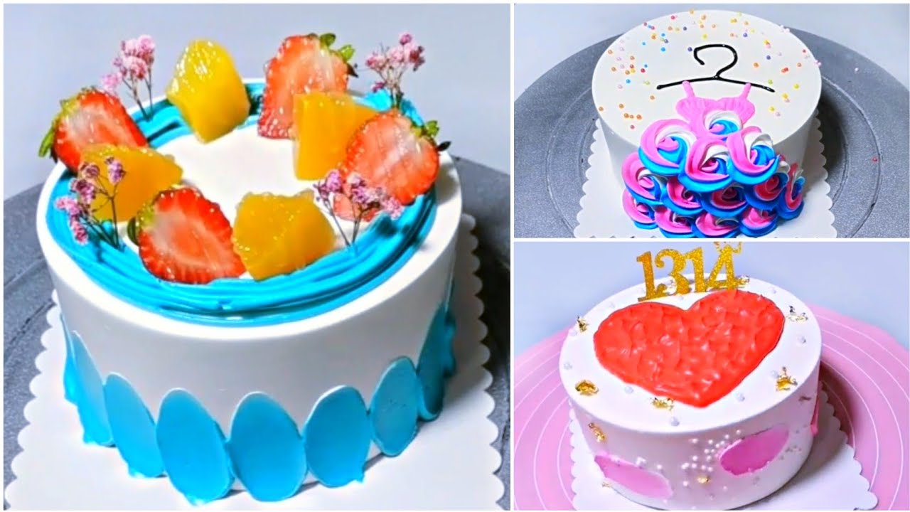 3 Easy Cake Decorating Ideas for Any Occasions | Cake Decorating Tutorial for Beginners