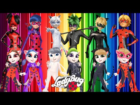 🌈 MIRACULOUS LADYBUG 🐞➕ ANGELA 2 | MIRACULOUS WORLD PARIS | Cosplay Makeover Tutorial