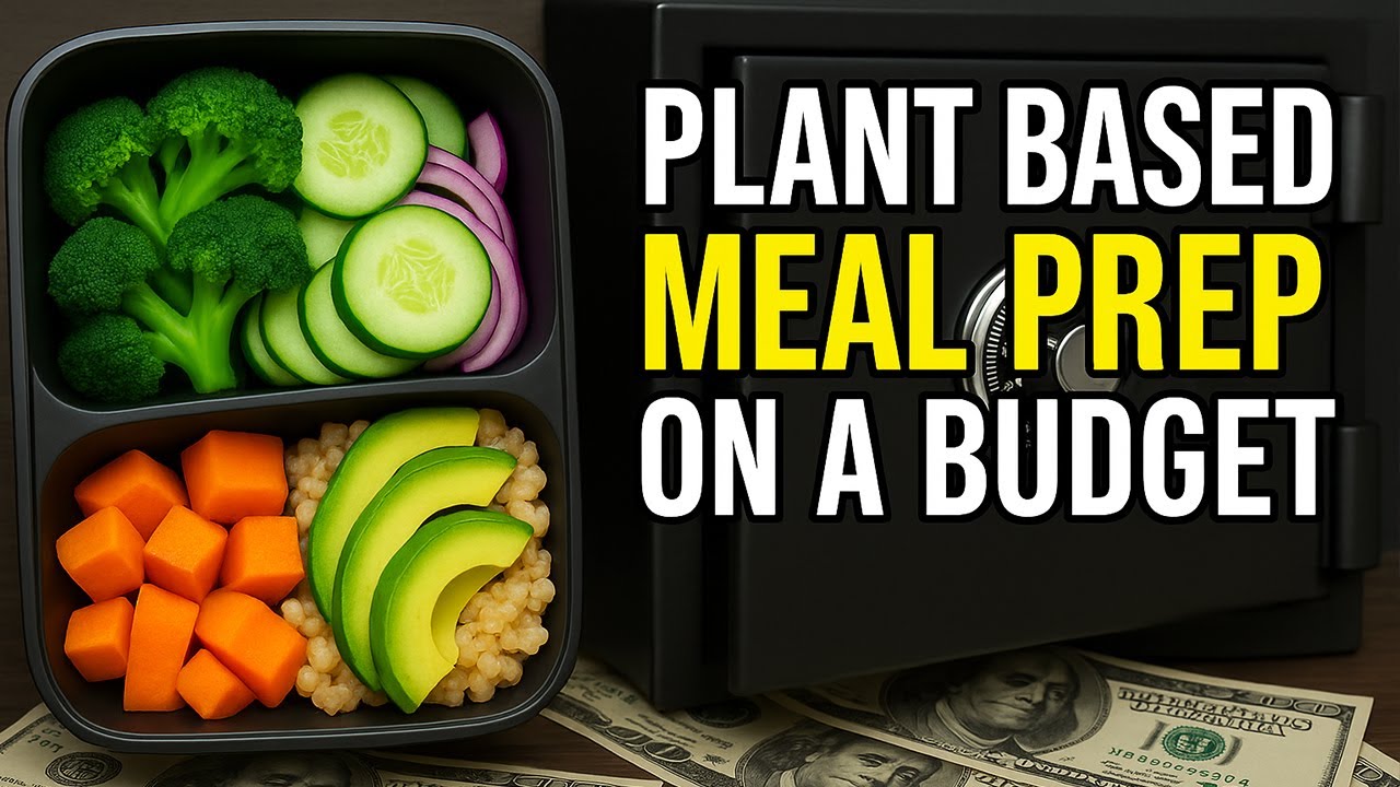 Plant Based Meal Prep on a Budget: Save Money & Eat Healthy! - YouTube