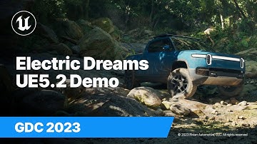 Electric Dreams and the Rivian R1T | UE5.2 Demo | GDC 2023