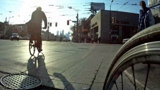 Cyclist runs red, gets pulled over by cops