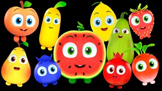 Tickle Tickle - Funky Fruits Baby Sensory | Fun Video with Music! - Part 2