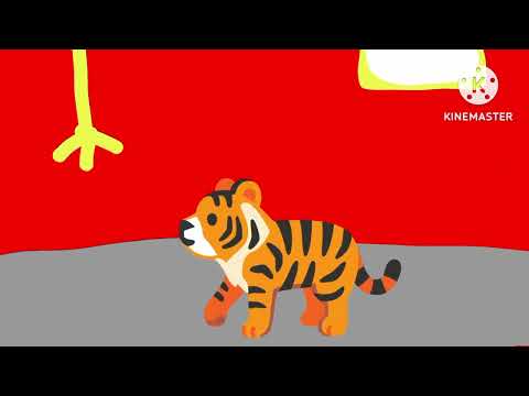 Babytv First Baby Songs Tiger Green Screen 