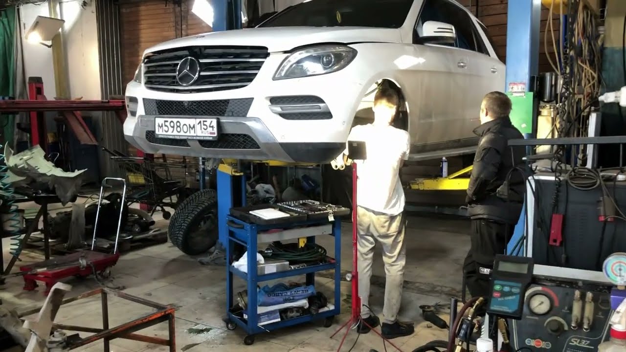 Mercedes-Benz ML W166 разная компрессия в цилиндрах