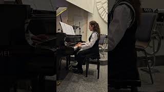 Vocalise op.34 by Sergej Rachmaninoff is played by Luisa Marshall on the piano