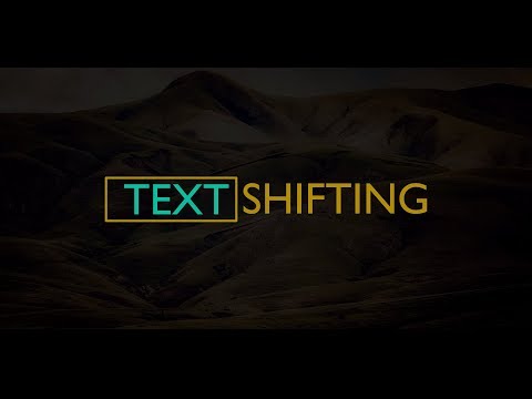 Text Shifting Intro Animation in After Effects | After Effects Tutorial #1 | TechnoMafia