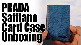 Prada Saffiano Card Case - Luxury Unboxing