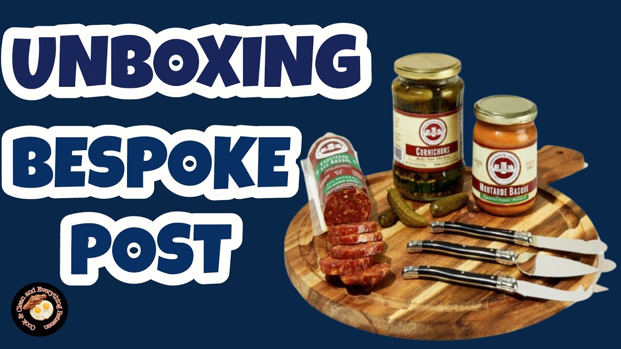 Bespoke Post Unboxing Bespoke Post Review The Antipasti Box YouTube