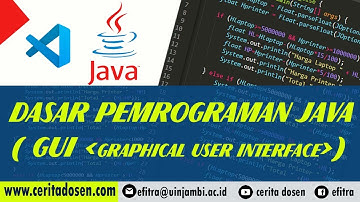 Belajar Dasar Pemrograman Java #13 | Graphical User Interface (GUI)