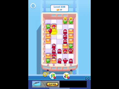 Seat Jam Level 238 Walkthrough #gameplay #games #gaming #seatjam