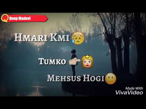WHATSAPP STATUS👉 Hamari Kami Tumko Mehsoos Hogi...LIKE, SHARE & SUBSCRIBE 👇Download Video👇