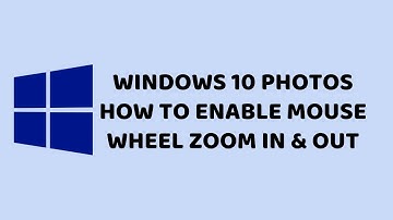Windows 10 Photos How to Enable Mouse Wheel Zoom in & Out | Easy Tutorials In Hindi | DR technology