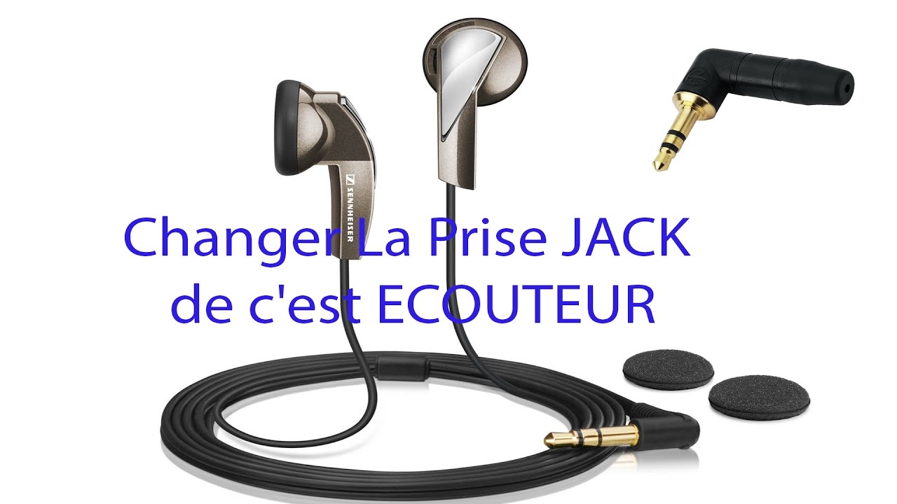 Changer sa Prise jack de c'est écouteur - YouTube