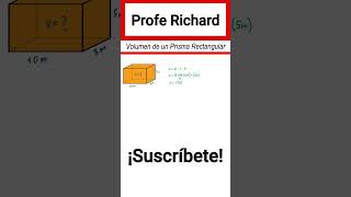 ✅👉Volumen de un prisma rectangular