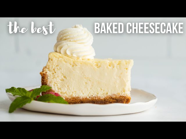 Best Classic Cheesecake Recipe (No Water Bath!)