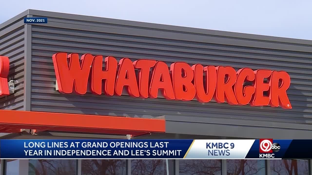 Whataburger’s first Kansas location opens Monday in Overland Park YouTube