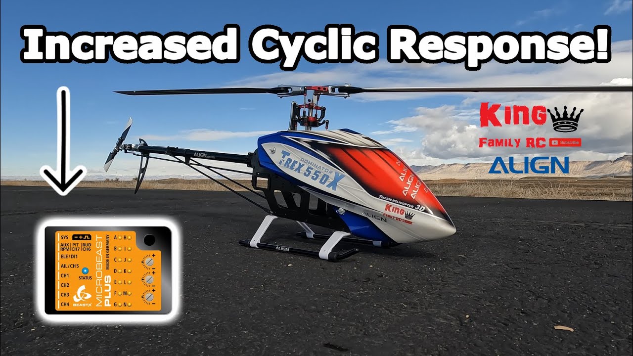 550X MicroBeast Adjustments + Test Flight! - YouTube