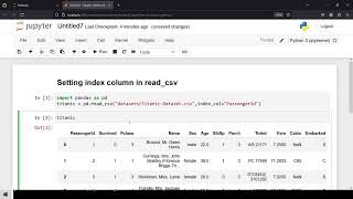 Setting DataFrame Column as Index in Pandas | Pandas Tutorial for Beginners in Hindi