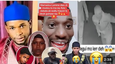 Urgent :ki Ray Aziz DaBaLa ak Wally diap nagn ko touba mamadou …😭😭😭😭😭😭😭😭
