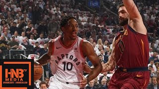 Cleveland Cavaliers vs Toronto Raptors 1st Half Highlights / Game 1 / 2018 NBA Playoffs